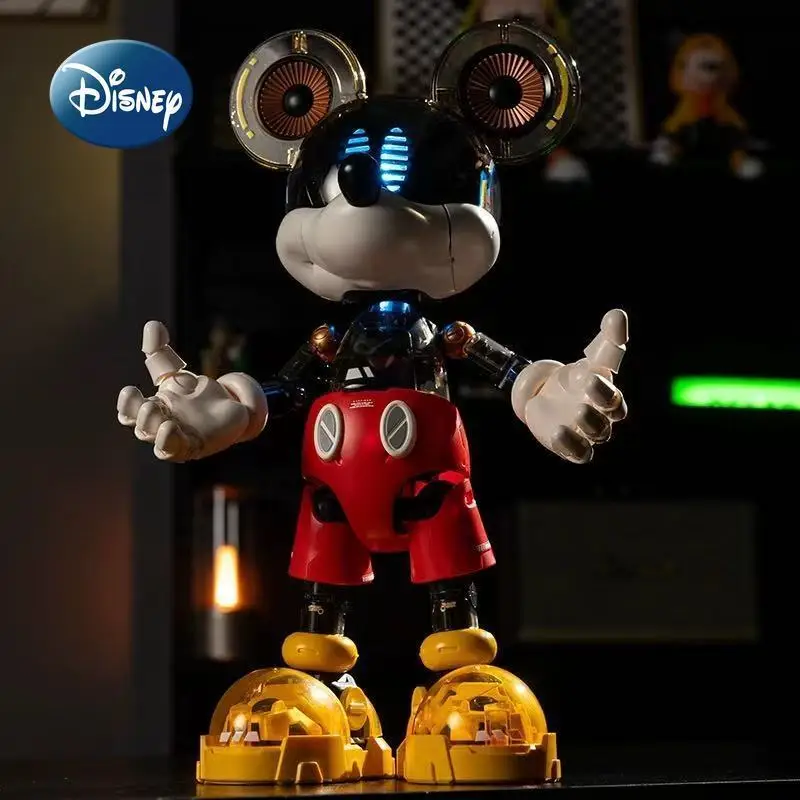 

Disney Mickey's New Building Block Toys Cool Children's Splicing Educational Toys Building Block Ornaments Children Toys Gifts