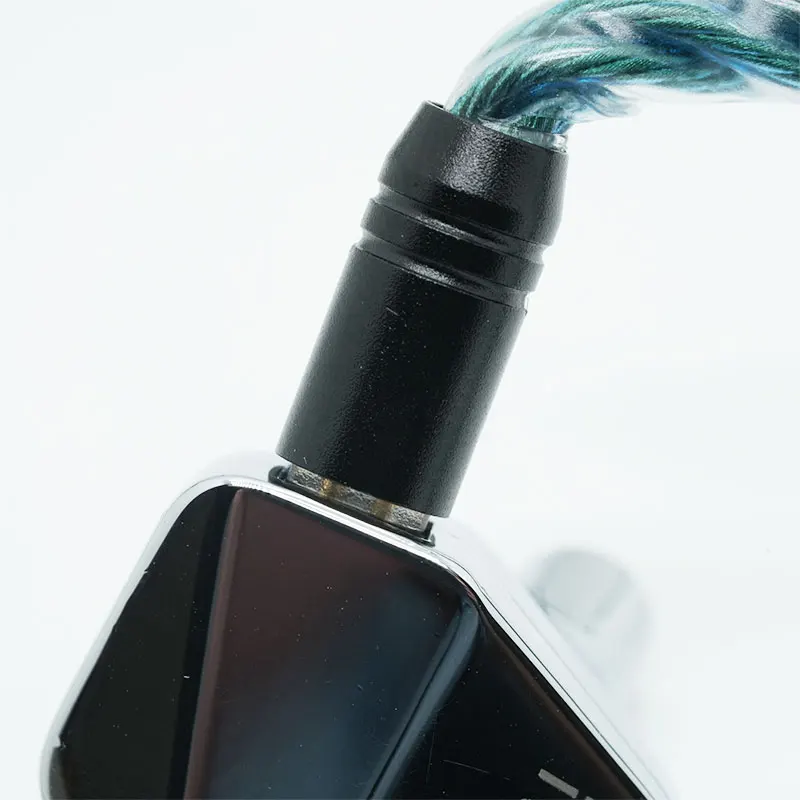 ivipQ-340 Vieraderige hoofdtelefoon-upgradekabel, met 4,4 mm en 3,5 mm-interfaces, MMCX 2-pins 0,78 mm, geschikt voor AKG, IE900, IEM