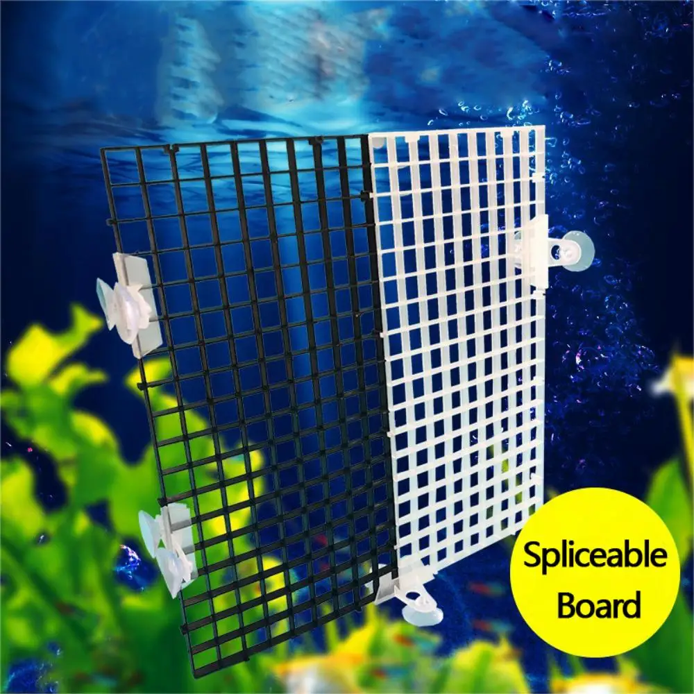 Aquarium Grid Divider Fish Tank Divider Multifunctional Fish Tank Bottom Filter Sand Insulation Board Filter Grid Plate Tray