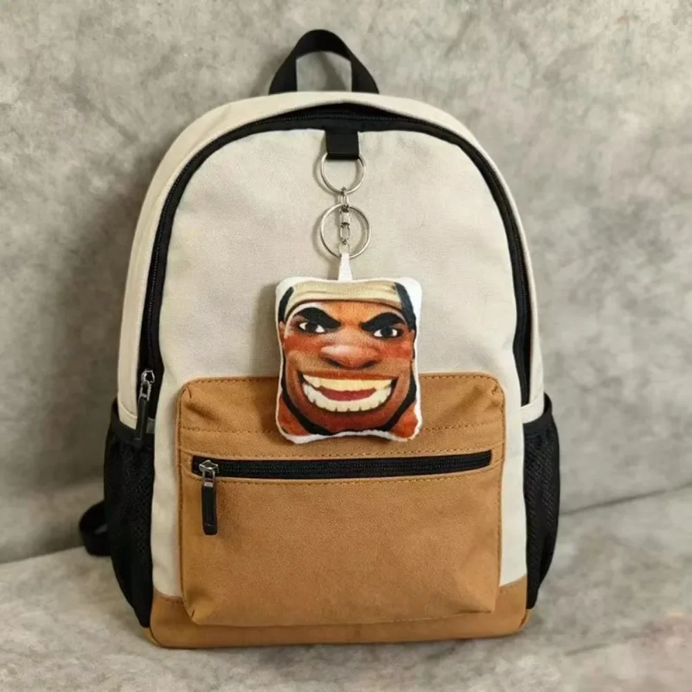 10cm Funny Pressing Can Make Sound Overwatch 2 Hero Maugaloa Malosi Mauga‌ Plush Toys Anime Game Bag Keychain Decor Plushie Doll