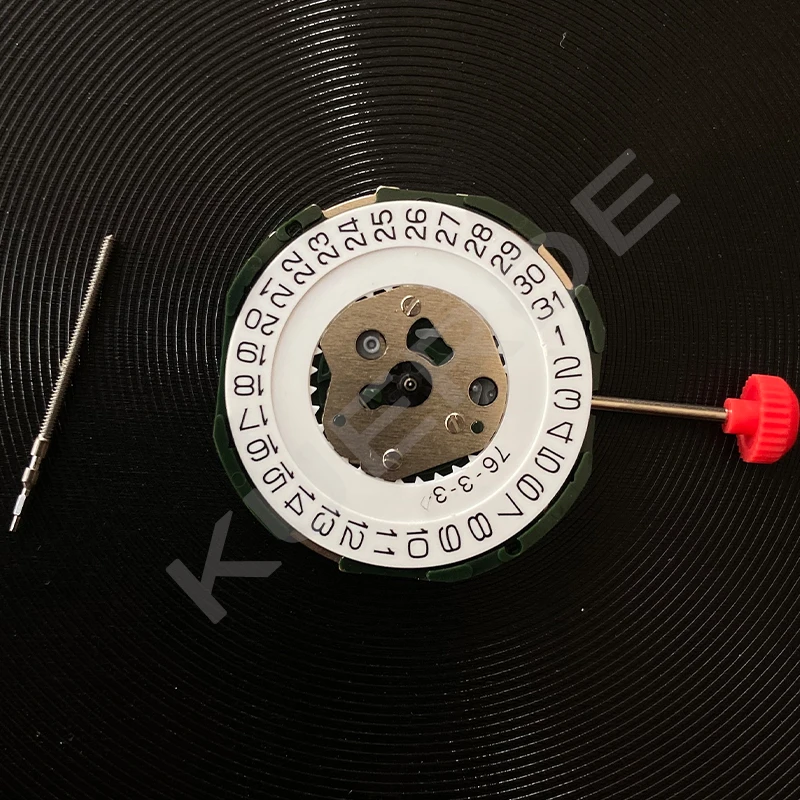 Japão padrão 2115 movimento de quartzo peças de relógio acessórios de reparo com exibição de data às 3 horas calendário com bateria e haste