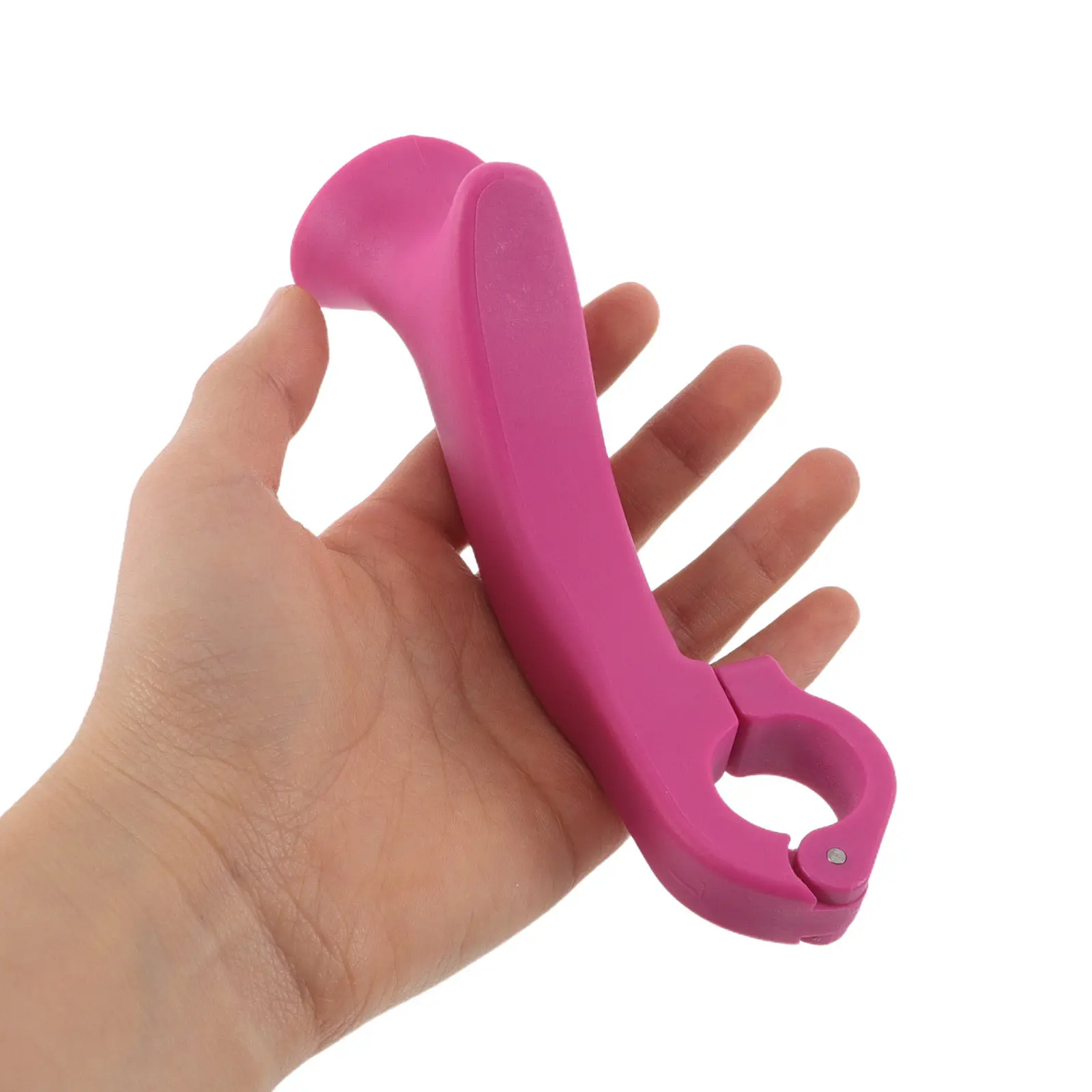 1Pair Mountain Bike Bar Ends Pink Lightweight Ergonomic Handlebar Grips Comfortable Non Slip Extensions Fits 21.8-22.2mm