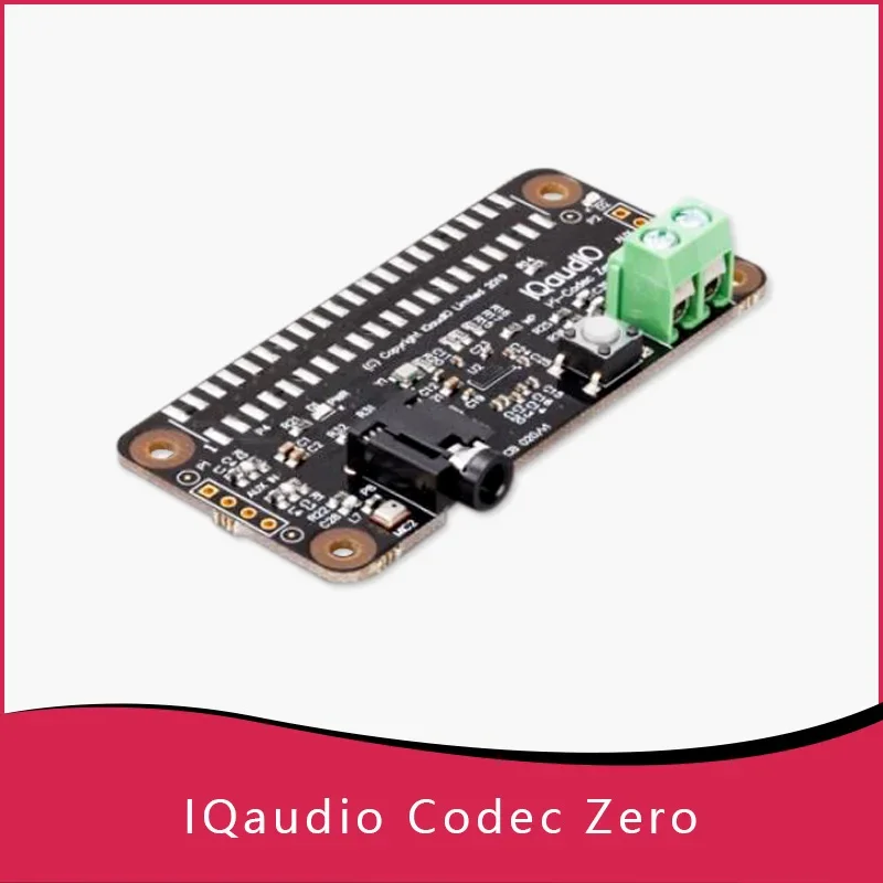 New IQaudio DAC+/DAC Pro/DigiAMP+/Codec Zero For Raspberry Pi Audio Supports With All Raspberry Pi Molde