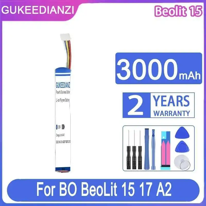 

High Compatibility Audio Equipment Battery For Beoplay BO Beolit 15 17 A2 J406 ICR18650NH-2S 3000Mah