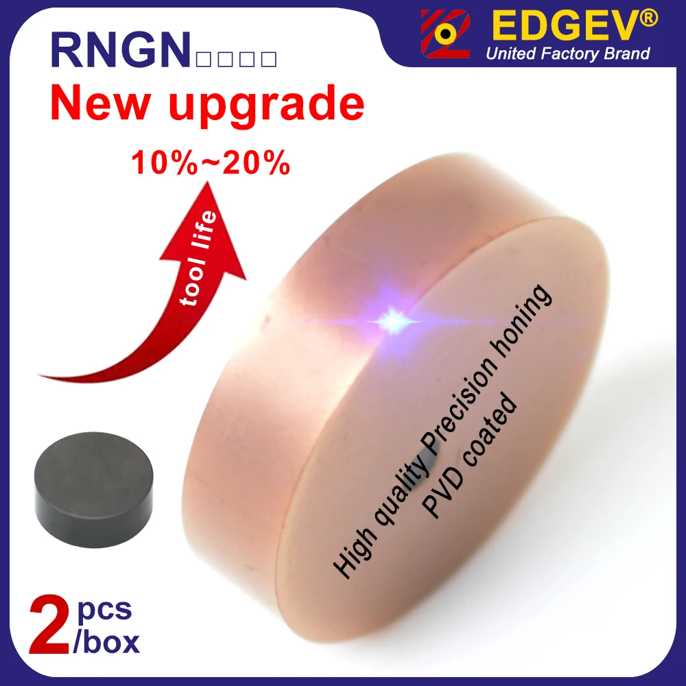 RNGN0603 RNGN0903 RNGN1203 RNGN1204 F المغلفة CBN جولة إدراج RNGN 0903 1203 3/8 1/2 بوصة PCBN مكعب نيتريد البورون تحول أداة