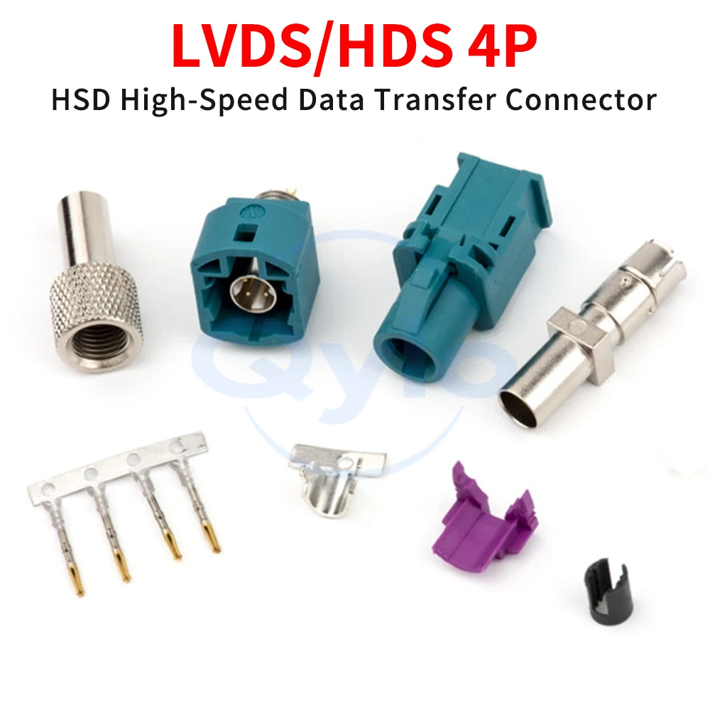 LVDS4P HSD4 Male Co…