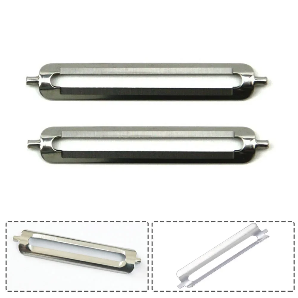 55 مللي متر الفولاذ المقاوم للصدأ من جانب واحد شفرة مسطحة متعددة الوظائف تقشير شفرة 2 قطعة الفولاذ المقاوم للصدأ من جانب واحد شفرة مسطحة تقشير