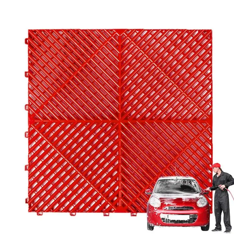 Car Wash Floor Grille Grooving-free floor mats Excellent Grade Car Wash Grille Hassle-Free Mounting mats car washing accessories