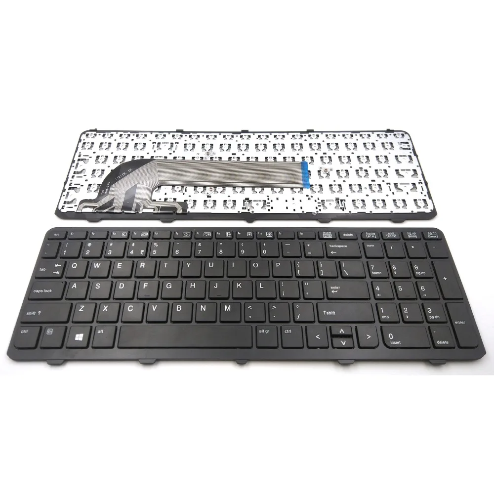 

New US Spanish Russian Keyboard For HP Probook 450 G0 450 G1 450 G2 455 G1 455 G2 470 G0 470 G1 470 G2 With Frame English SP RU