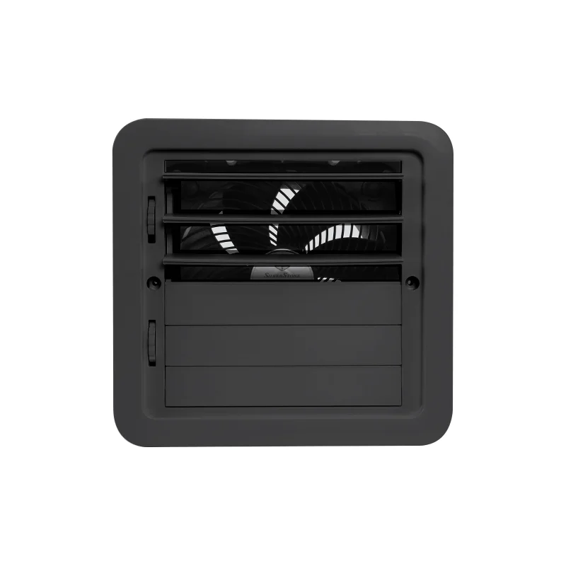 TYTXRV RV Accessories RV Side Vent Fan 12V 5.4W One-Way Silent Air Vent Ventilation Manual Control Cooling Exhaust Fan RV Parts