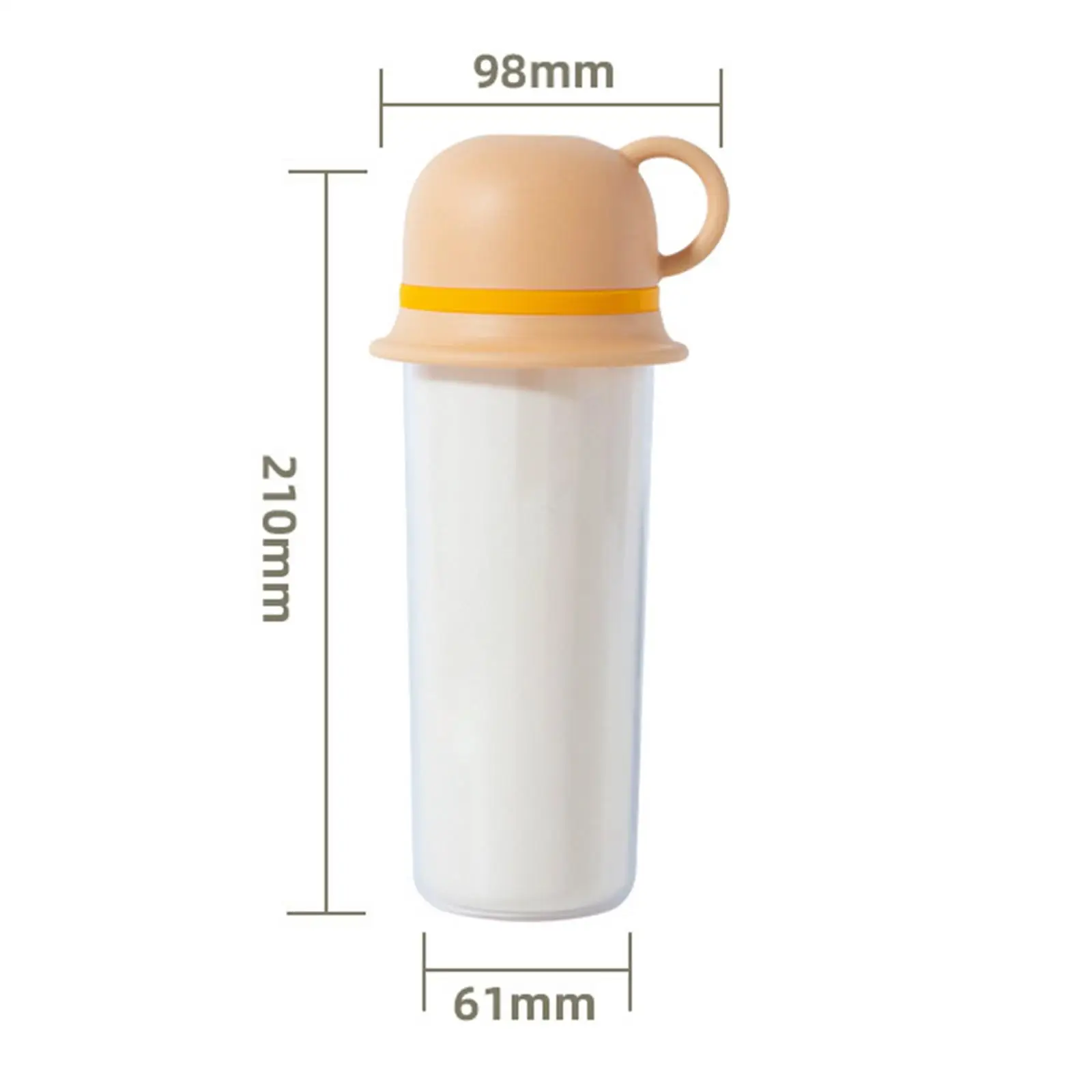 4in1 Toothbrush Cup Case Toothbrush Container Practical Toothbrush Holder Toothpaste Storage for Bathroom Home Hiking Business