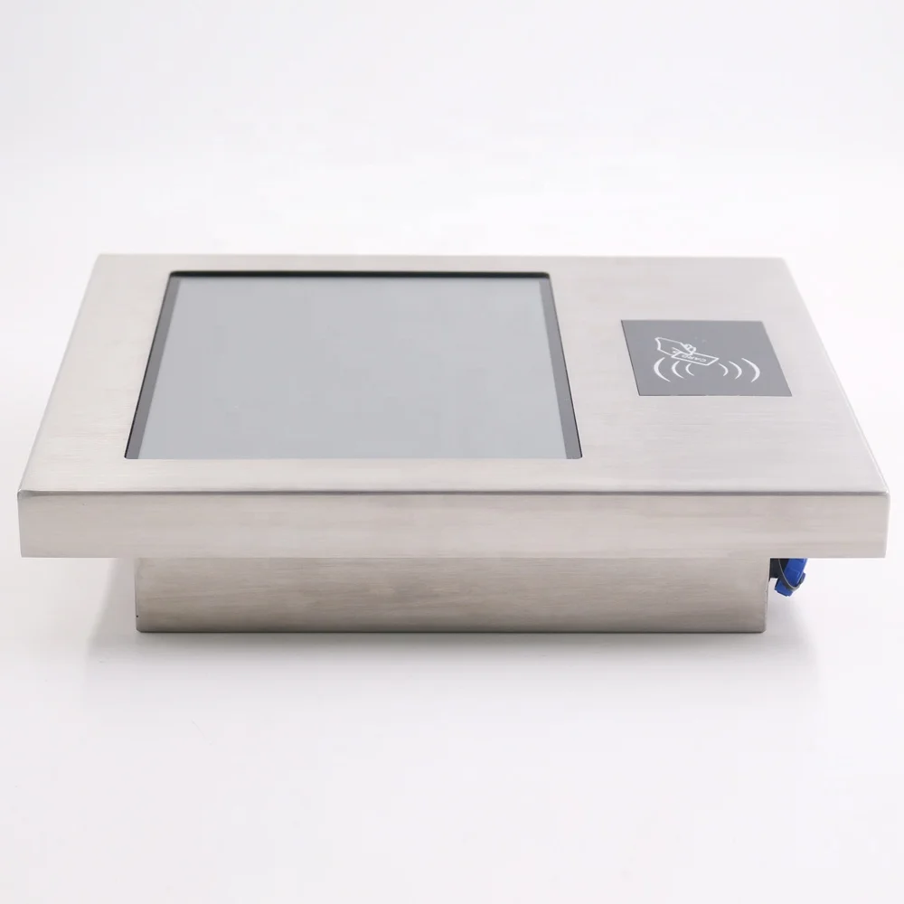 Caixa de aço inoxidável da tela de toque 10,4 polegadas Ip67 impermeável tela de toque do PC do painel da indústria