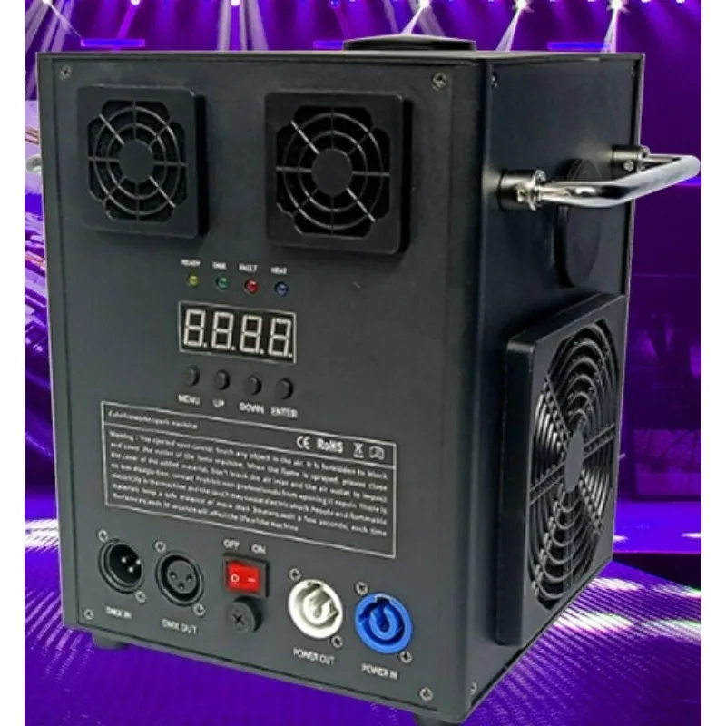 Machine de pulvérisation électronique de scène, accessoires d'ambiance, Machine Starlight à effets spéciaux noirs