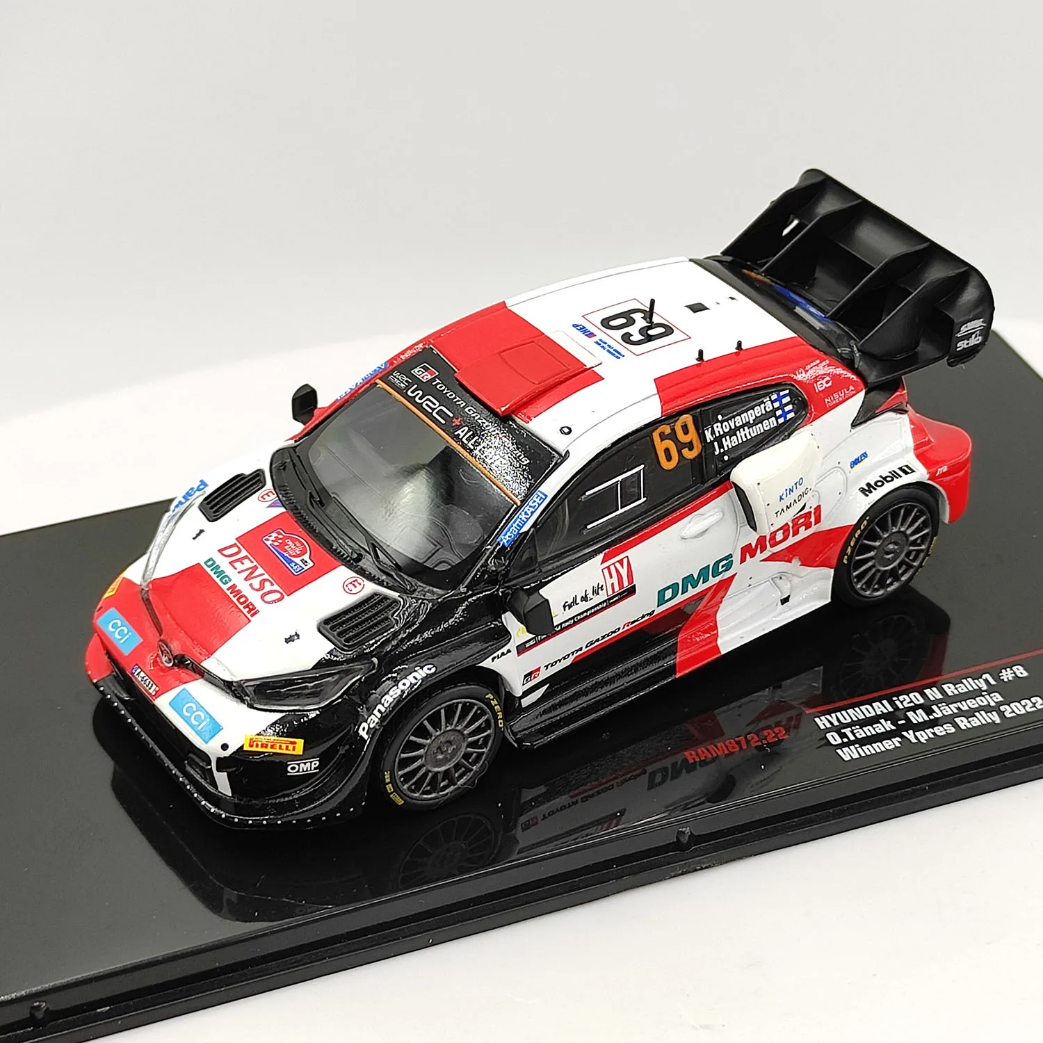 โมเดลรถไดแคสต์ IXO ขนาด 1/43 ฮุนได ไอทูวี เอ็น แรลลี่ 1 # โมเดลรถอัลลอยด์ IPL ปี 2022 ของสะสม ของเล่น ของที่ระลึก ของตกแต่ง