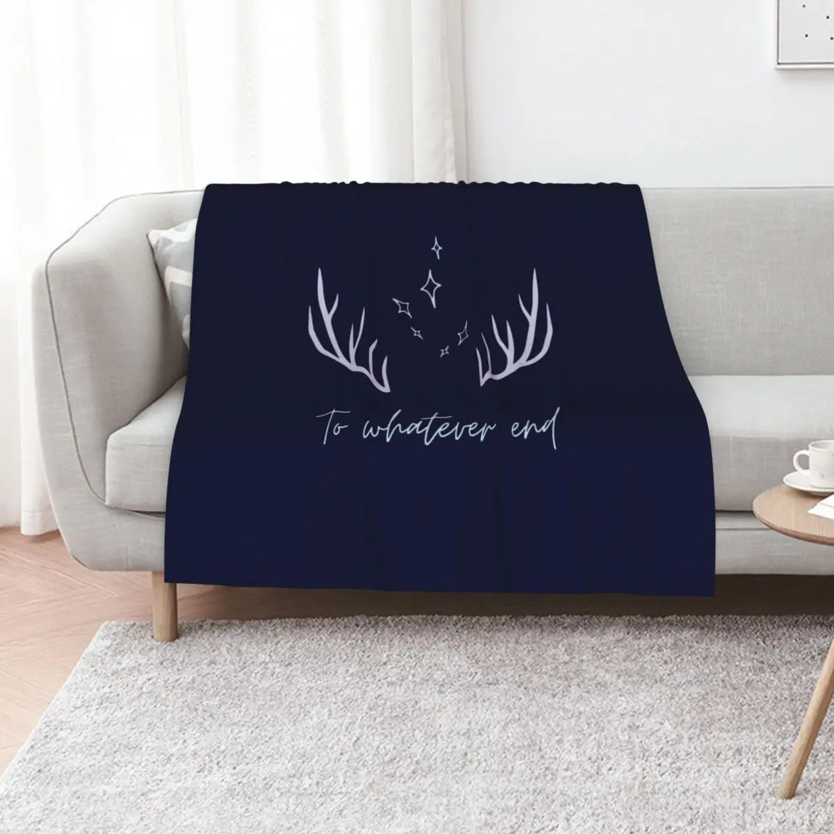 

To Whatever End Throne of Glass Throw Blanket warm for winter Furry Soft manga Blankets