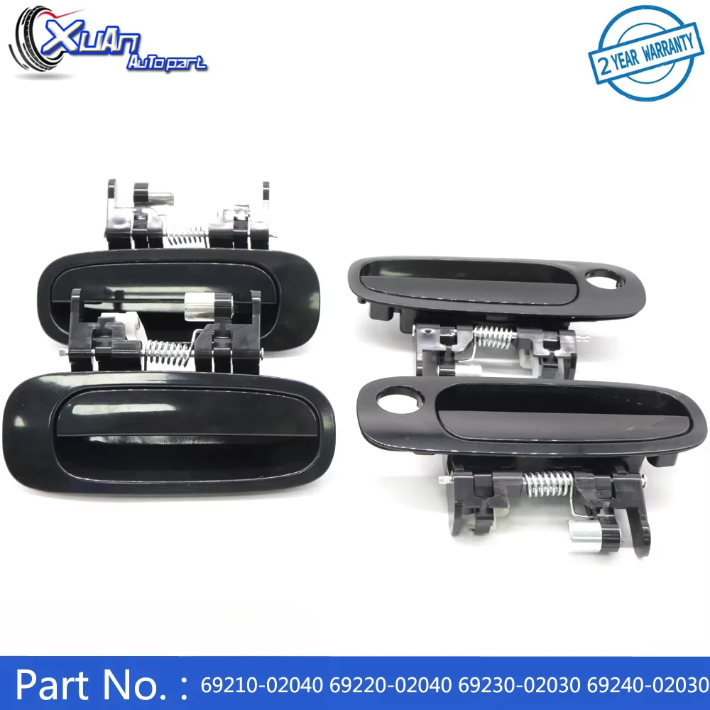 

69210-02040 69220-02040 69230-02030 69240-02030 Front Rear Left Right Outer Exterior Door Handle for Toyota Corolla 98-02