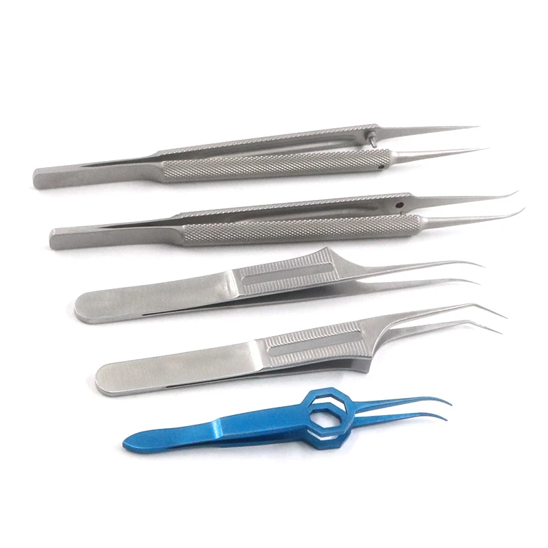 Hair Transplant Forceps Instrument Hairline Implant Tool Separation Hair Follicle Extraction Forceps Hair Tweezers