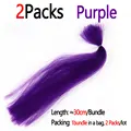 2 paquetes de color morado