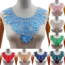 Fake Collar Hollow Lace Embroidered False Collar Neckline Sewing Collars T-shirt Corsage Costume Decoration Accessories