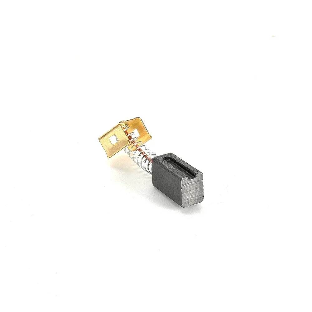 10pcs Carbon Brushes 6.4x7.9x12.5mm For Black Decker CD105 CD110 CD115 KG900 Angle Grinders Accessories Power Tool Parts