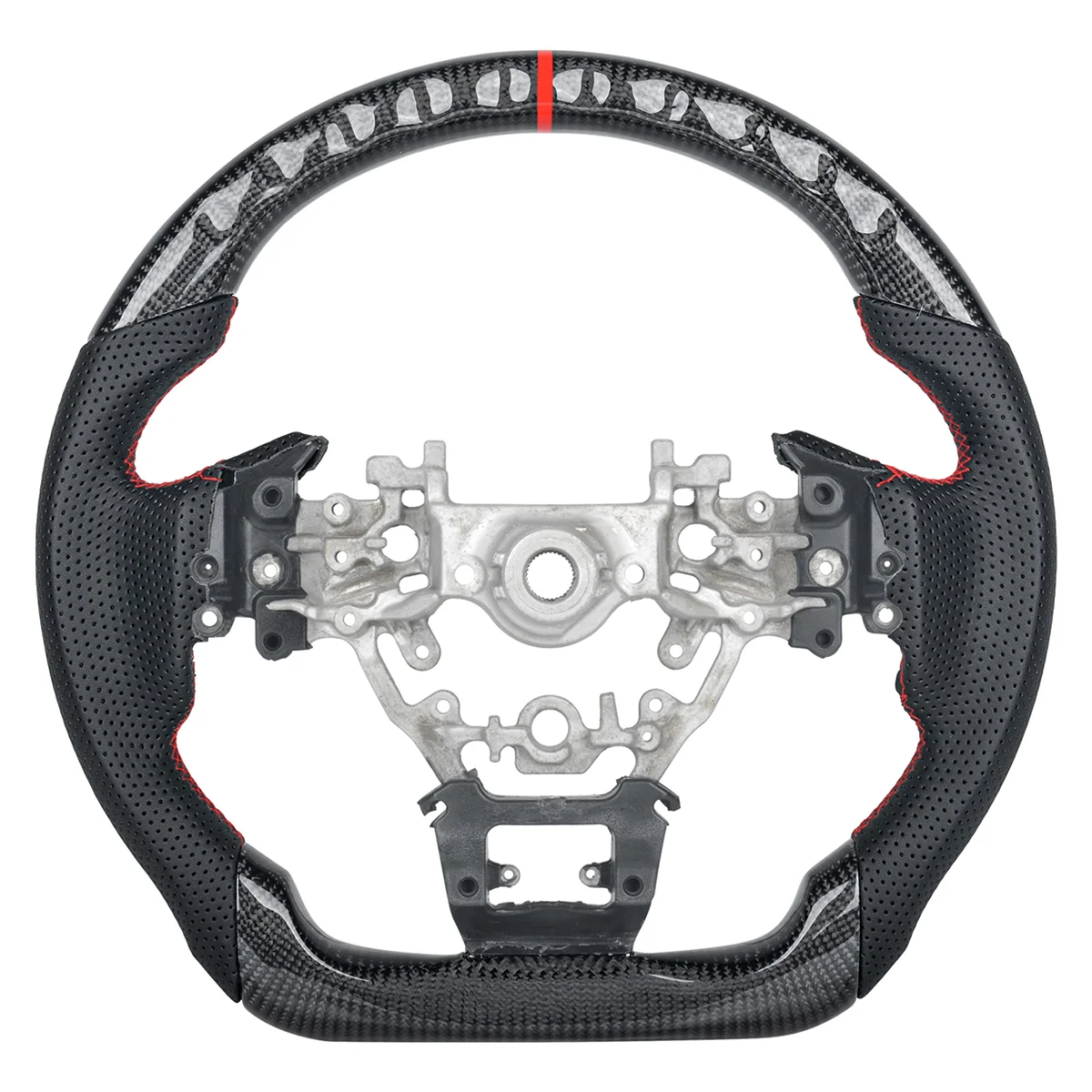 For Subaru  Forester Impreza  2020 2021 2022 2023 2024 WRX Legacy 2023 2024Real Carbon Fiber Steering Wheel