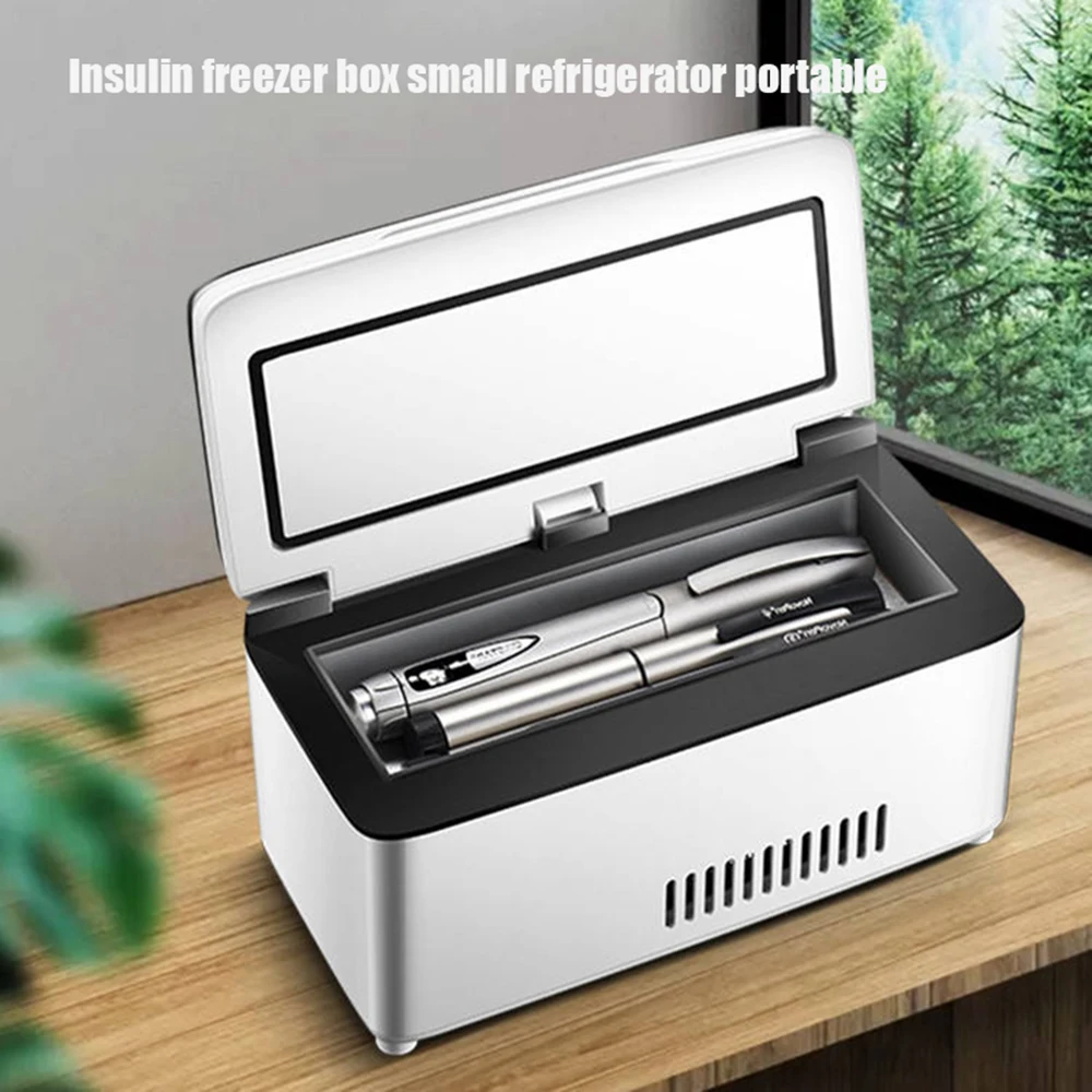 Intelligent  New  Touch-Screen Refrigerator Insulin Mini-Refrigerator Portable Charging Storage Box