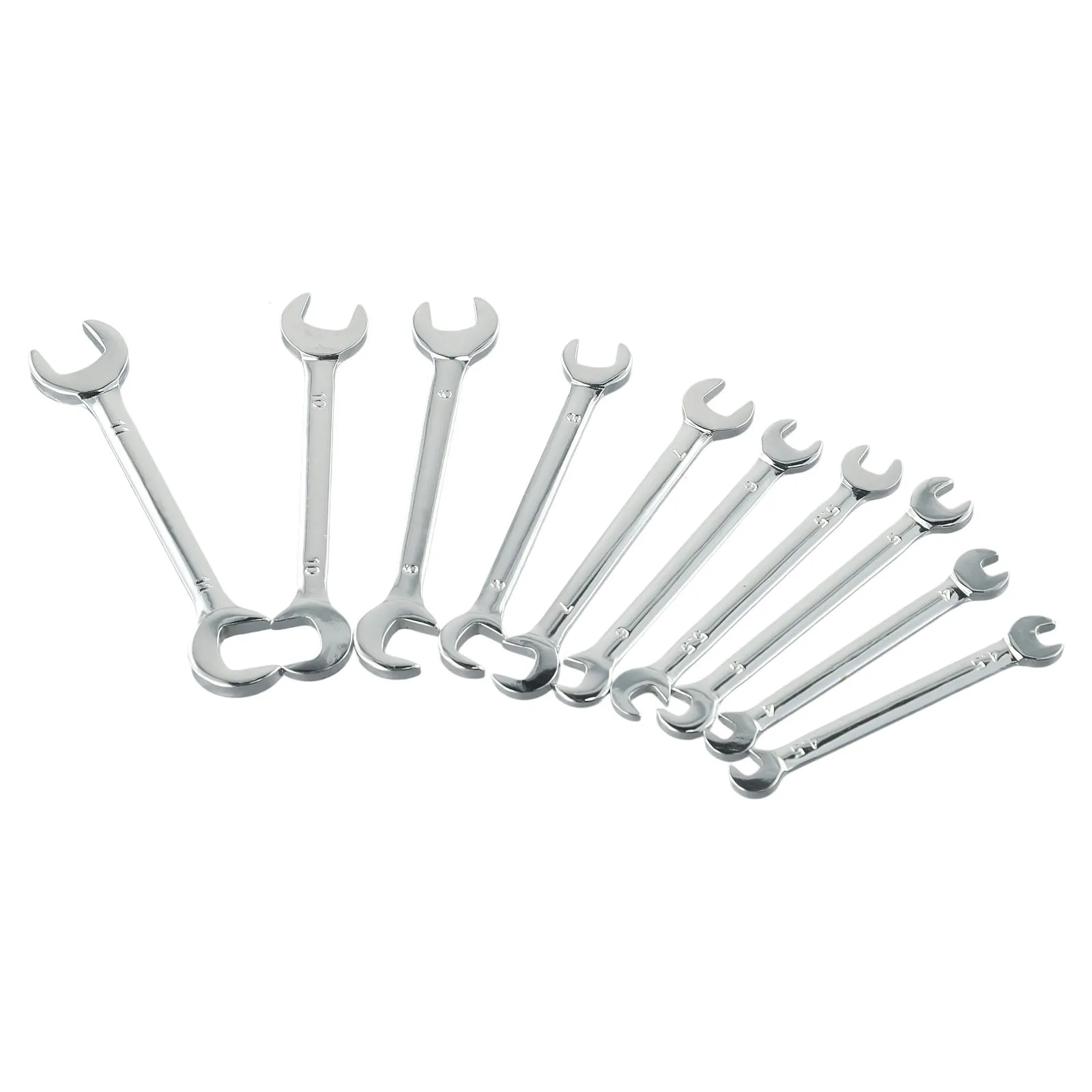 

Convenient Tool Set for Everyday Use Portable Tool 20pcs Combination Spanner Set Small Wrench Metric SAE Imperial