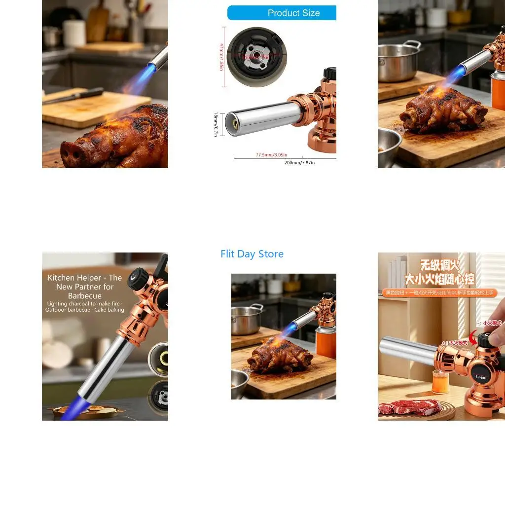 F92C Professional Butanes Torch 1300C For Welding Culinary And Hand Projects