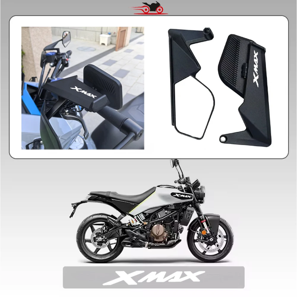 Upgraded Easy To Replace Motorcycle Fixed Wind Wing Rearview Mirror For YAMAHA XMAX300 XMAX400 XMAX XMAX125 XMAX250 XMAX 300 40