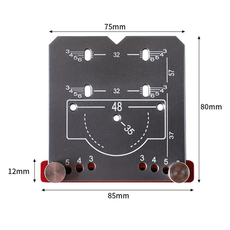 ABNO-35 мм шарнирный зажим, дверные шкафы, шаблон для скрытых петель, шаблон для отверстий, алюминиевый сплав, направляющая для сверла, локатор, инструмент для деревообработки
