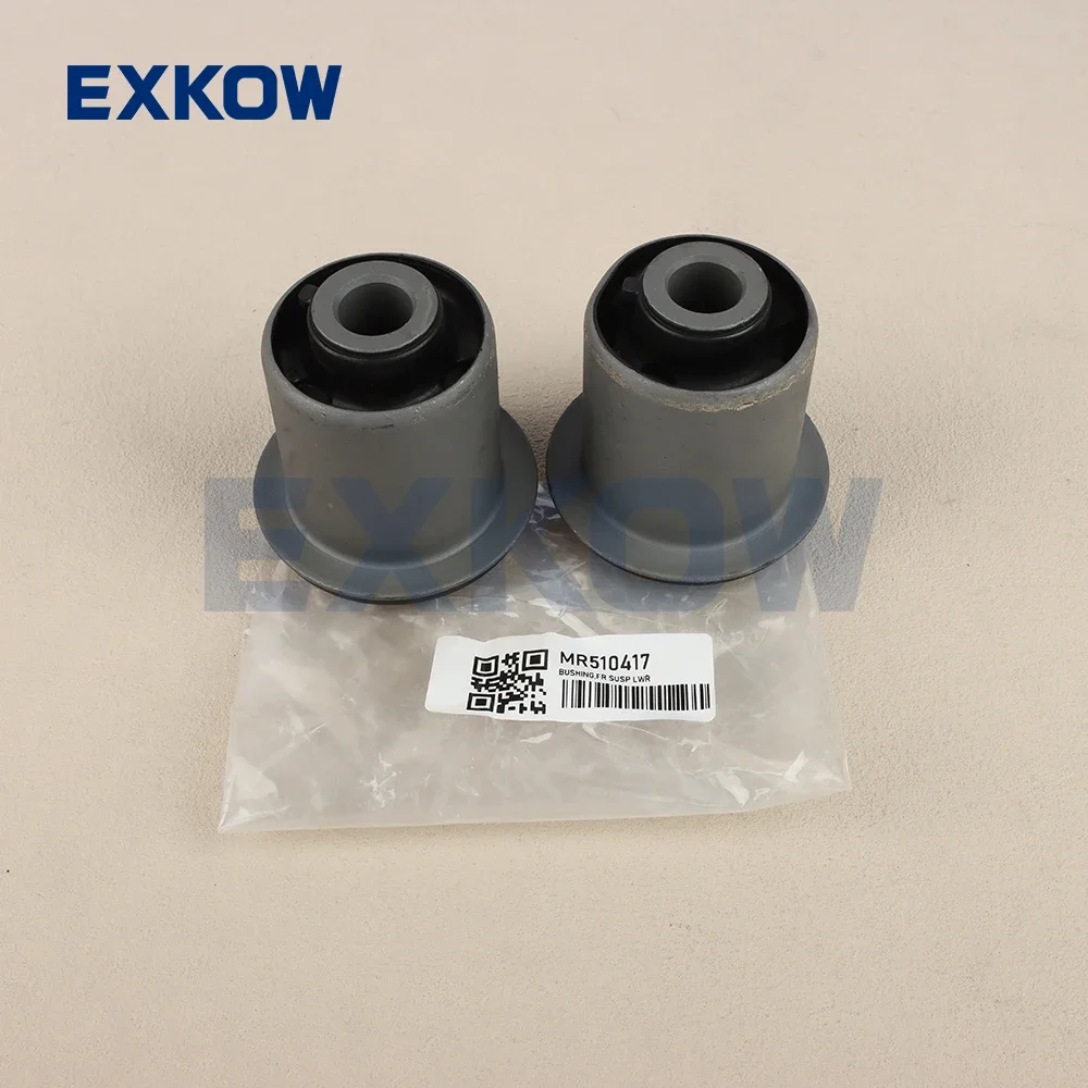 Front Suspension Arm Lower Trailing Bushings for Mitsubishi Pajero Montero V73 V75 V77 V78 2000-2006 MR510420 MR510417 MR510416