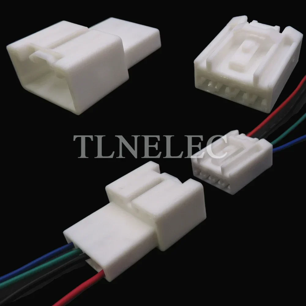 

4 Pin Way Car Wire Cable Connector With Wires Auto Woofer Horn Unsealed Sockets For Ford Mondeo Mazda 7183-4347