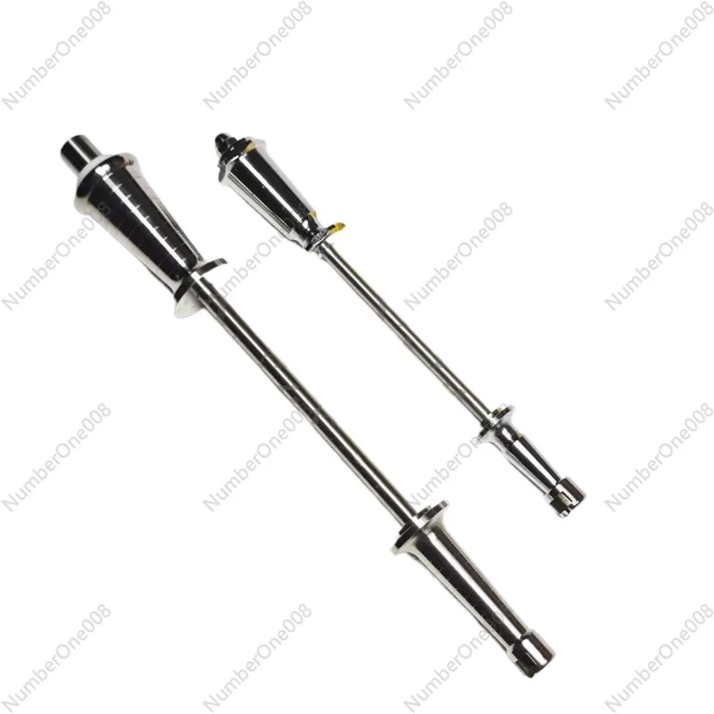 Auto Depression Repair 2.2kg All Stainless Steel Pull Hammer Slide Hammer and No. 45 Steel Hail Telescopic Small Pull Hammer