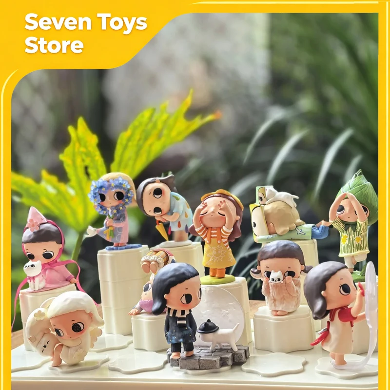 Nyota I Am The Seasons Series Blind Box Toys, Figura Coleccionable de Nyota, Caja Misteriosa, Muñecas de Colección para Escritorio, Juguete Sorpresa para Niñas, Regalo de Cumpleaños