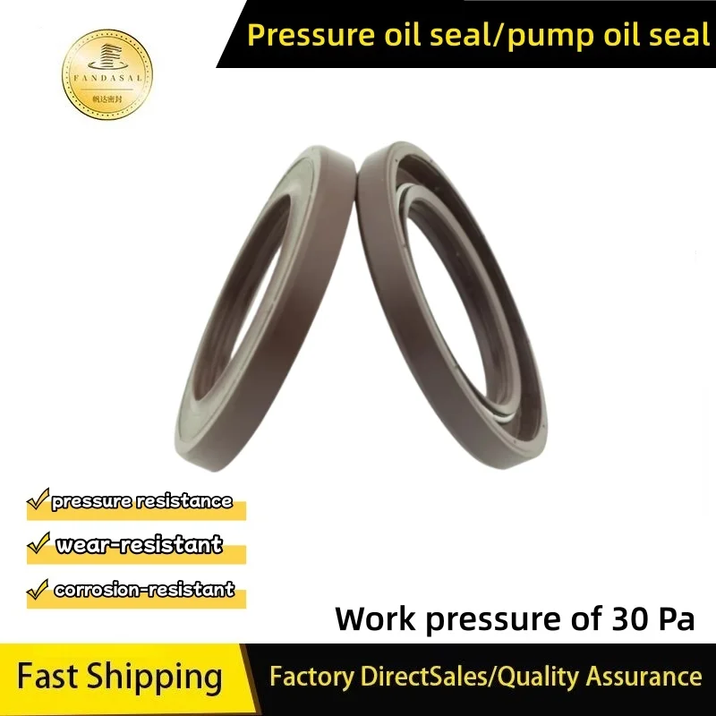 FKM pressure oil seal ID: 40 * 45 * 50 * 55 * 60 * 70 * 80 * 90mm excavator hydraulic pump seal ISO: 9001 2008