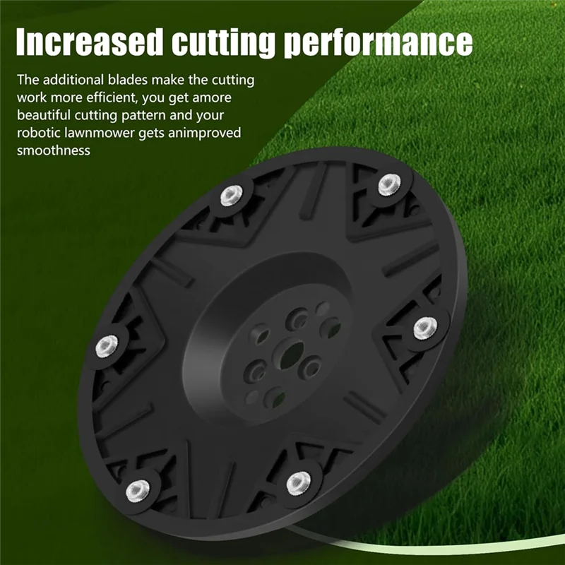 A25F-모어 로봇 교체 블레이드 디스크 6개-Worx Landroid M700 M500 WR167E WR141E용