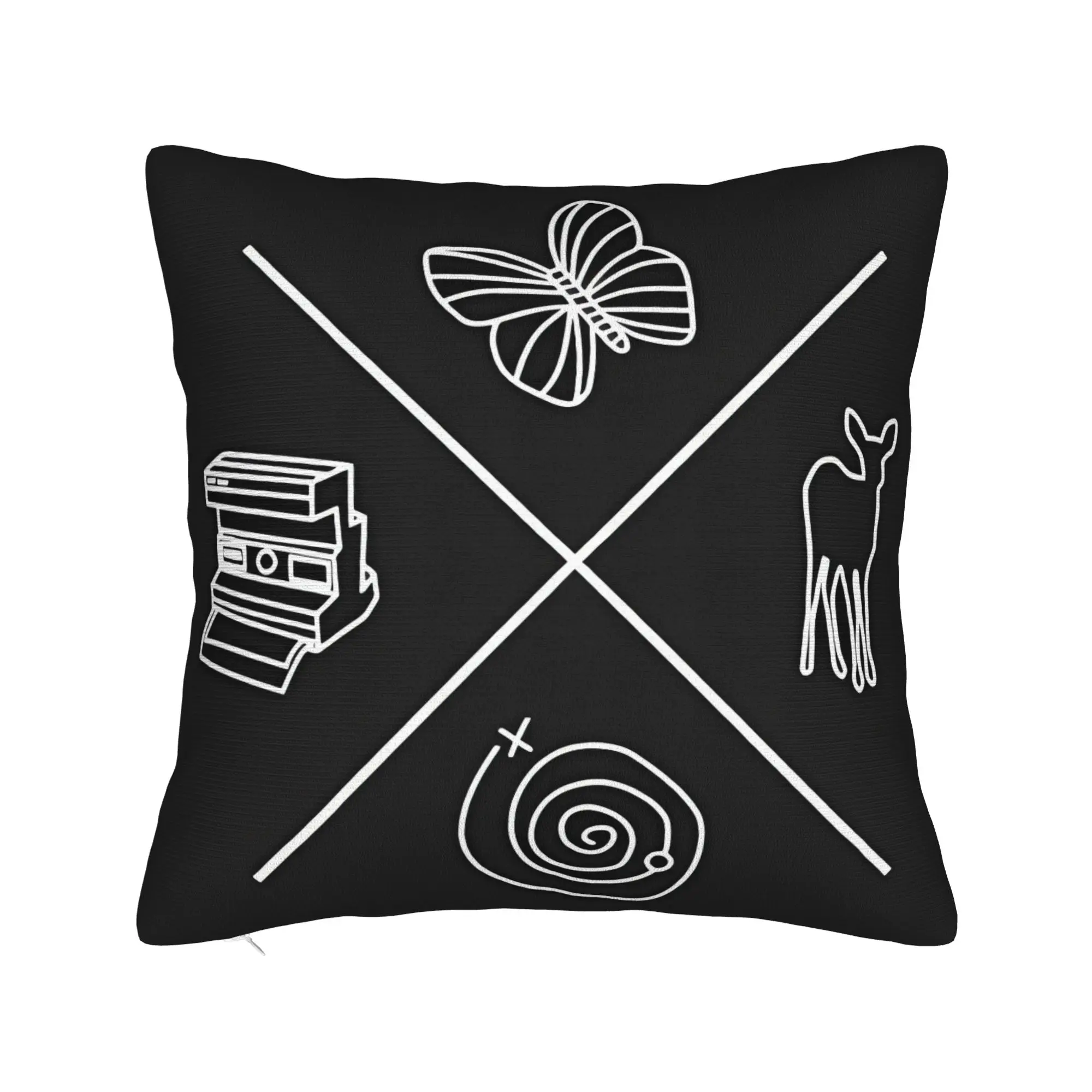 Life is Strange Symbols Pillow Case  Soft Pillow Cover For Sofa Home Decor Cute Funny Pillowcases