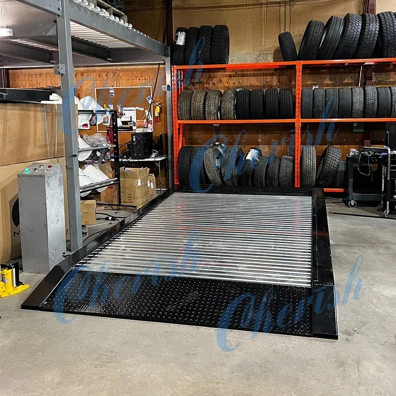 Elevación de coche, estacionamiento, doble nivel, almacenamiento de coche, equipo de elevación, tijera Vertical, elevador hidráulico de apilador de coche