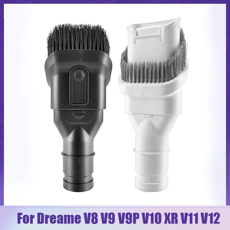 For Dreame V8 V9 V9b V9p V10 XR V11 V12 Handheld Vacuum Cleaner Accessories Two in One Suction Nozzle Long Flat Brush Parts