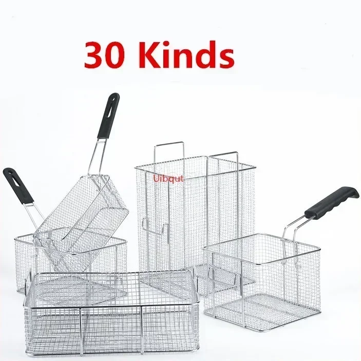 Pantalladefreidoradeaceroinoxidable,marcodepatatasfritas,filtrocuadrado,coladordecifrado,coladoresenformadecestademallaparafreír-AliExpress15