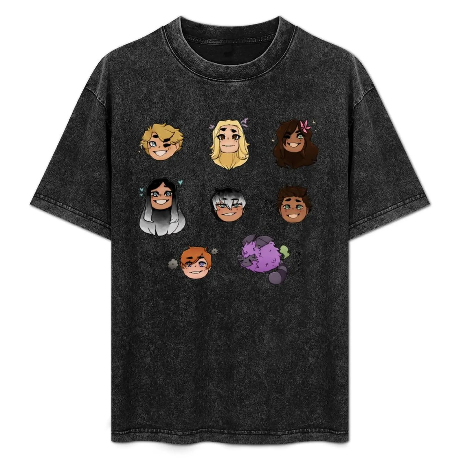 

Kotlc Sticker Sheet T-Shirt Stretch Fabric Comfort T-Shirt