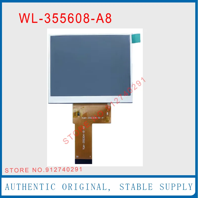 Original New 3.5 Inch WL-355608-A8 Multipurpose LCD Display Screen 54 Pin WL355608A8 LCD Panel Monitor