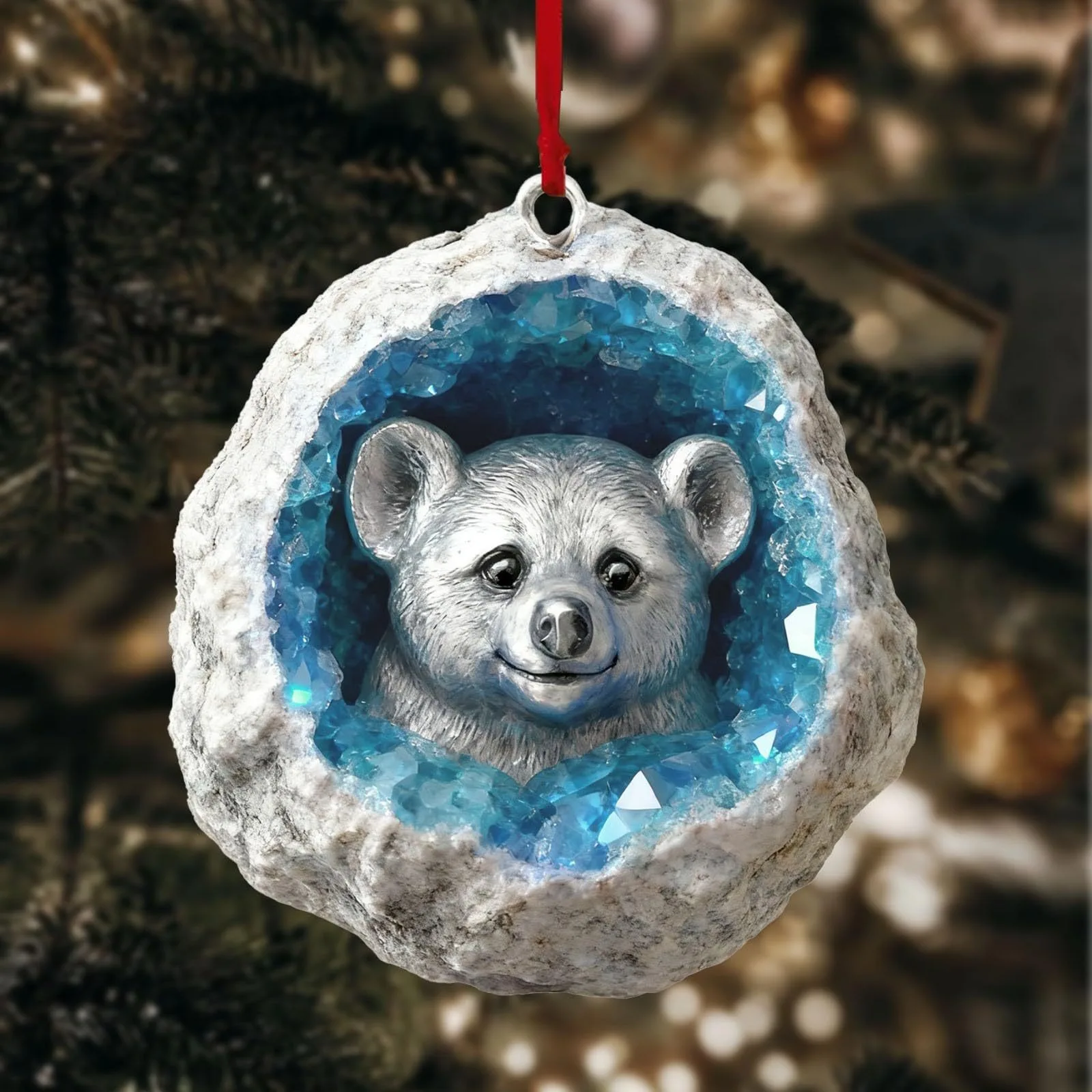 Koala Decoration Cute Christmas Pendant Squirrel Ornament Interesting Tree Ornament For Home Decor Fireplace Window