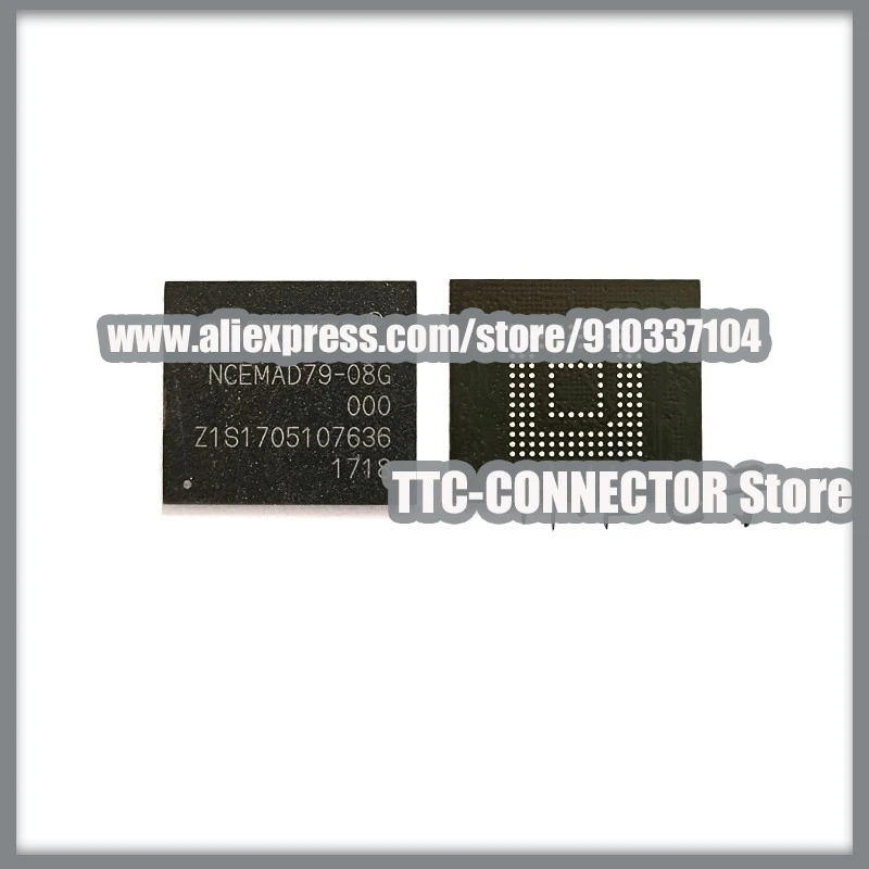 5pcs/lot NCEMAD79-08G NCEMAD7B-08G NCEMAHBD-08G NCEMAM59-08G NCEMASD9-08G chips Memory ICs Electronic good quality