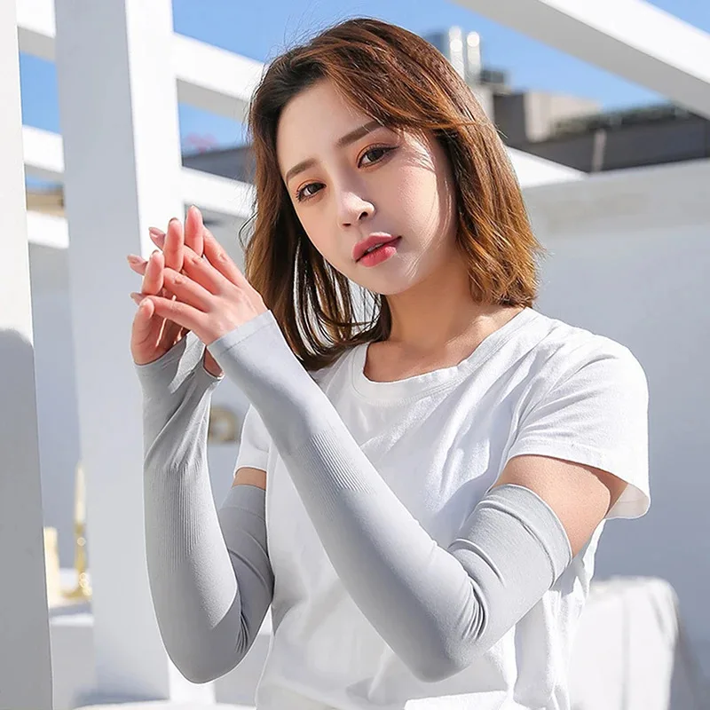 

Unisex Arm Guard Sleeve Warmer Women Men Sports Sleeves Sun UV Protection Hand Cover Support Running Fishing Cycling Ski