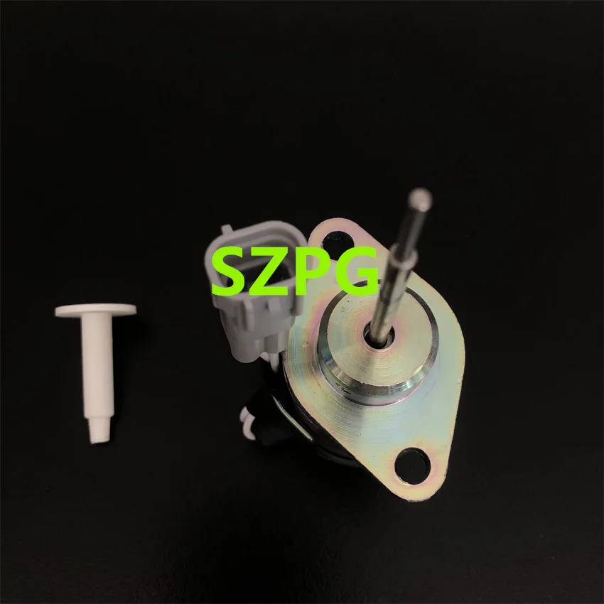 For High Quality New 12V Solenoid Valve Model 1E411-60012 PS41CZ318 for Kubota D902 Engine Construction Machinery Parts