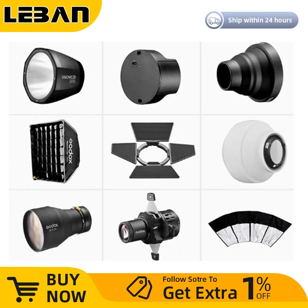 Godox MS60Bi MS60R Spotlight Attachment
