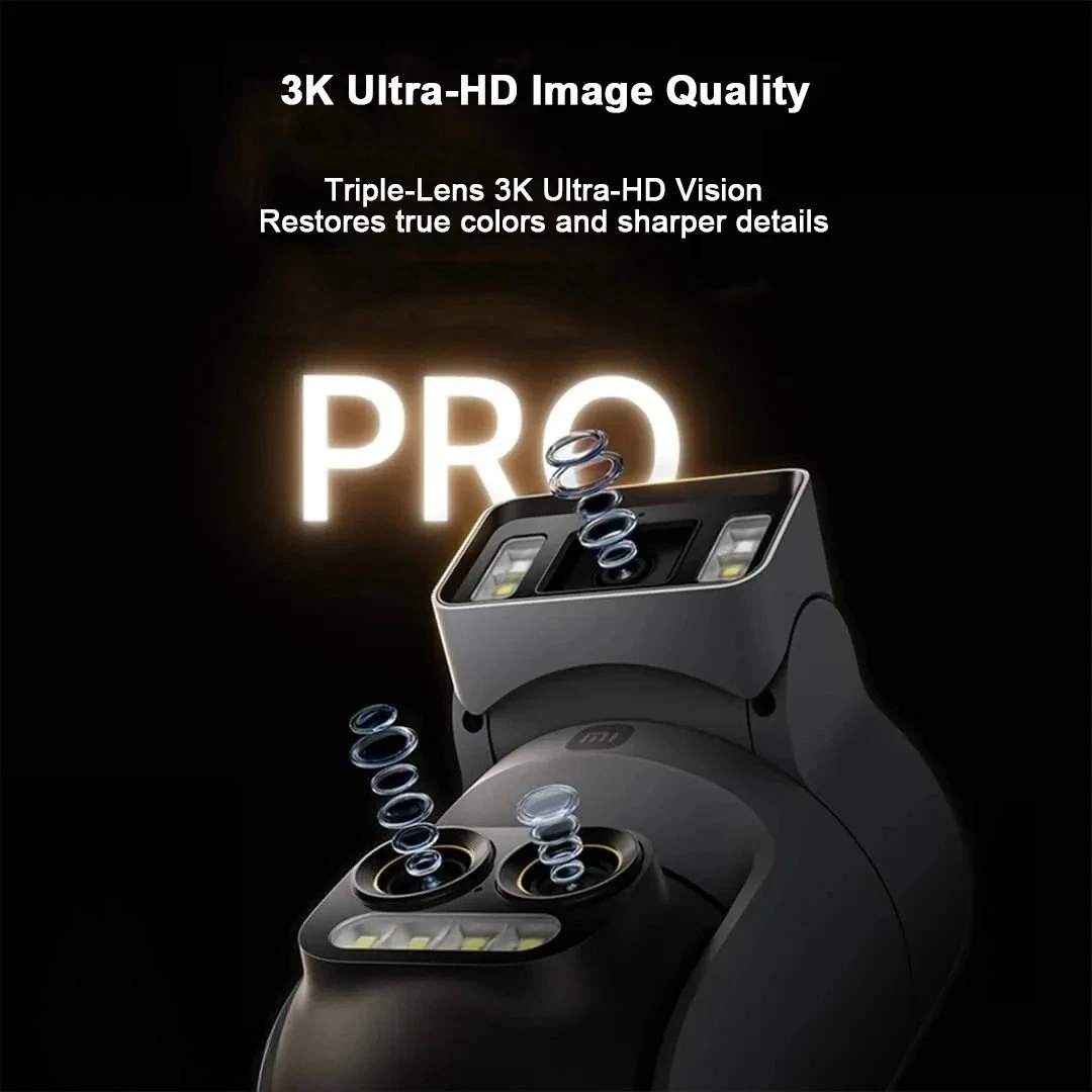 

Xiaomi Smart Outdoor Camera 4 Pro - 3x5MP 3K, 9x Hybrid Zoom, Car Parking Monitoring