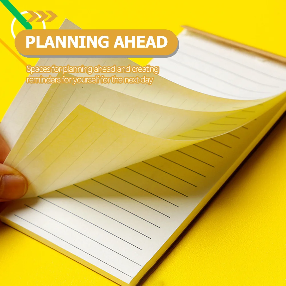 

9Pcs Daily Plan Notepad Thick Paper Tear Off Sheets to Do List Organizer Homework Planner Small Notepad Office Supplies