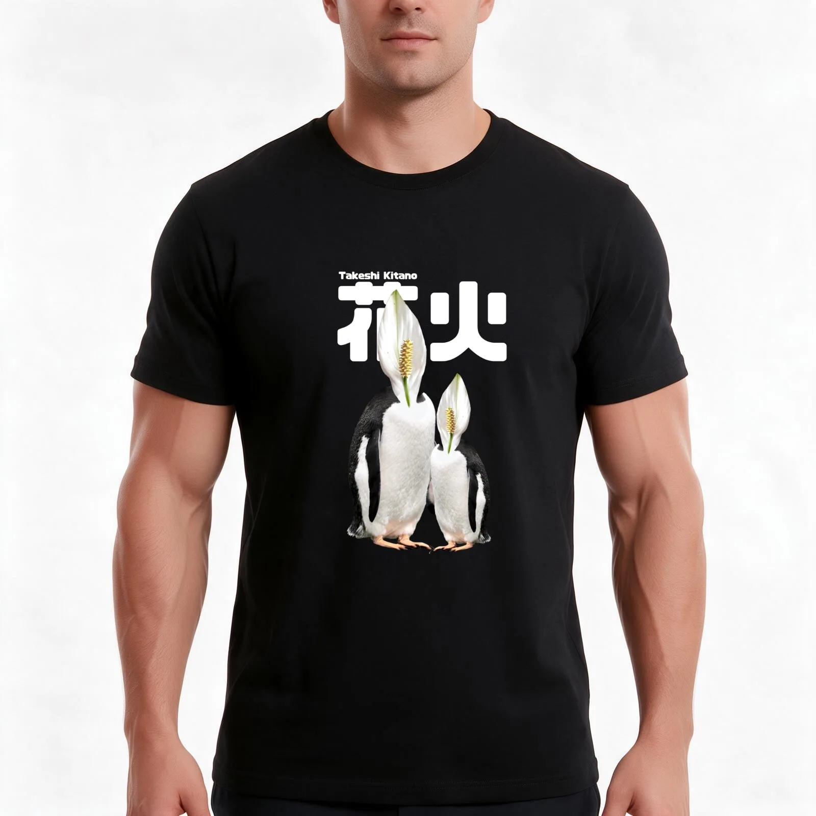 Hana Bi - Takeshi Kitano T-Shirt Summer Casual Cotton Tee Oversized Streetwear Tops Vintage Graphic Print Unisex Men Women